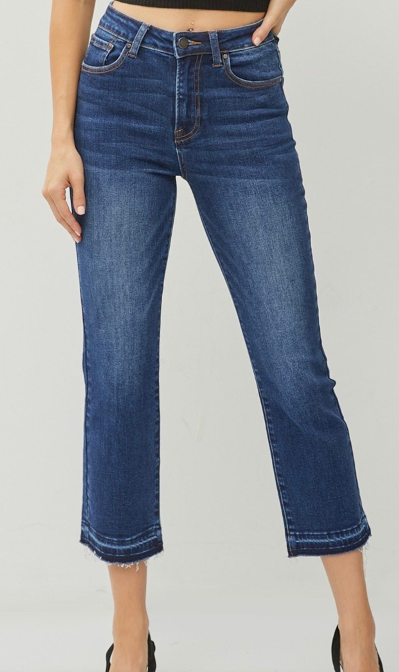 Risen High Rise Stretched Capris 
