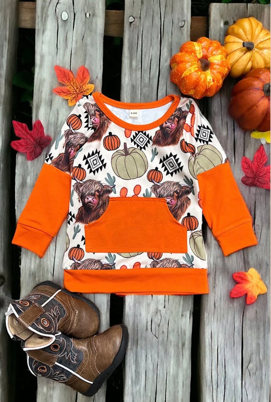 Boho Pumpkin Long Sleeve