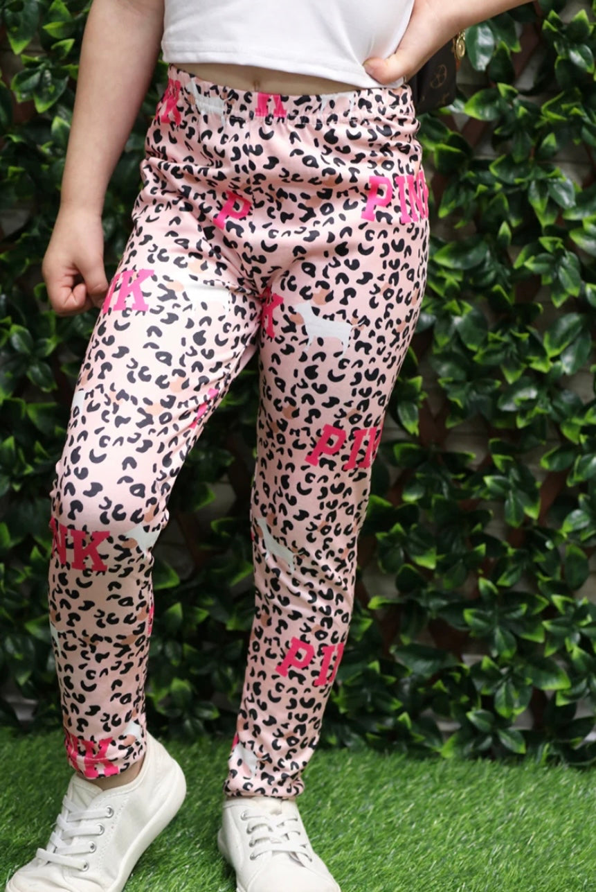 PINK Cheetah Leggings