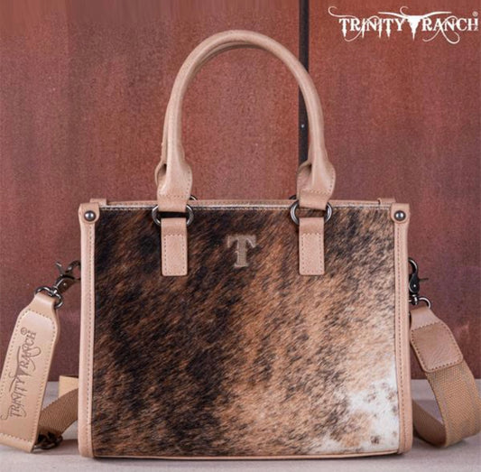 Trinity Ranch cowhide purse