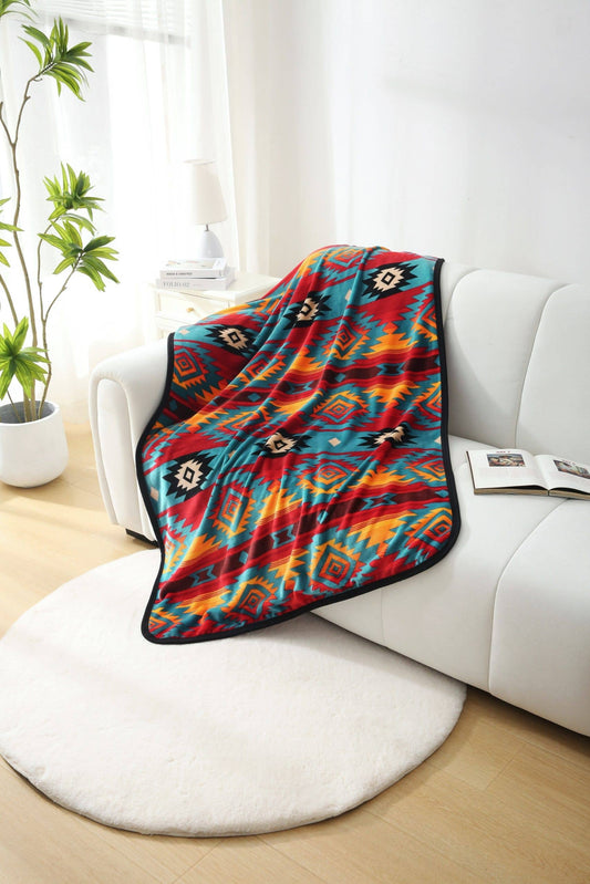 Southwest Aztec Blanket  40x60”