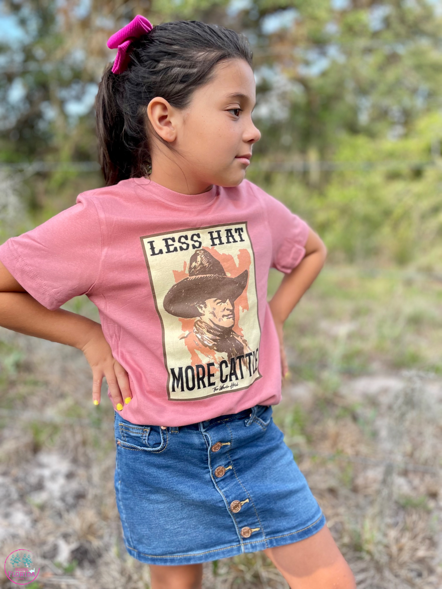 Less Hat More Cattle T-Shirt