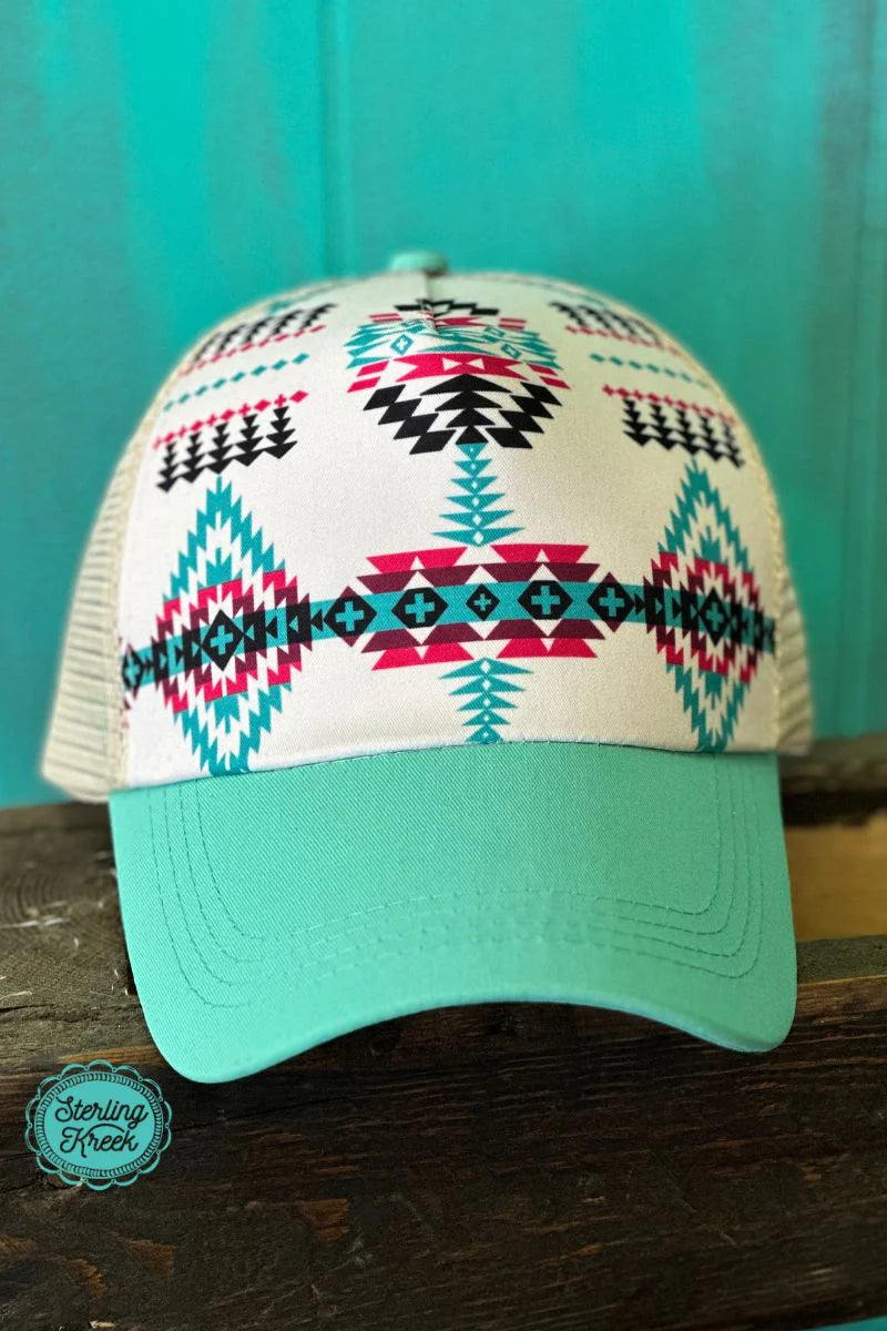 Turquoise Mountain Baseball Cap