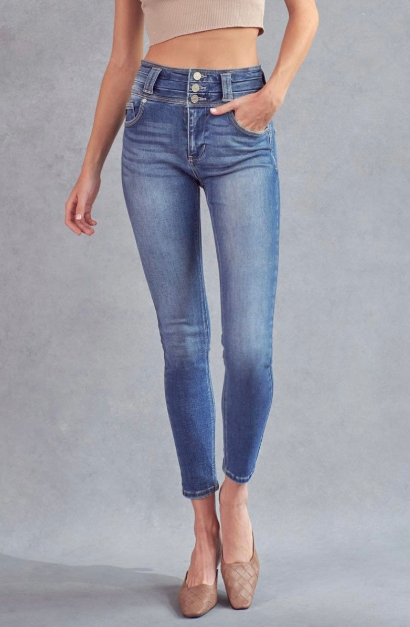 HIGH RISE SUPER SKINNY JEANS