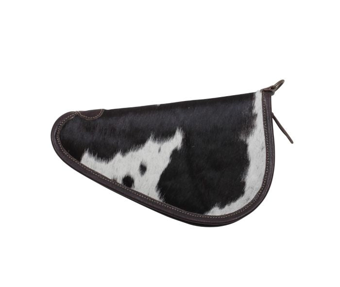 Black & White Cowhide 11” Gun Cover